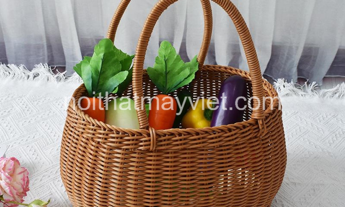 Giỏ Đựng Đồ Mây Tre GDD001